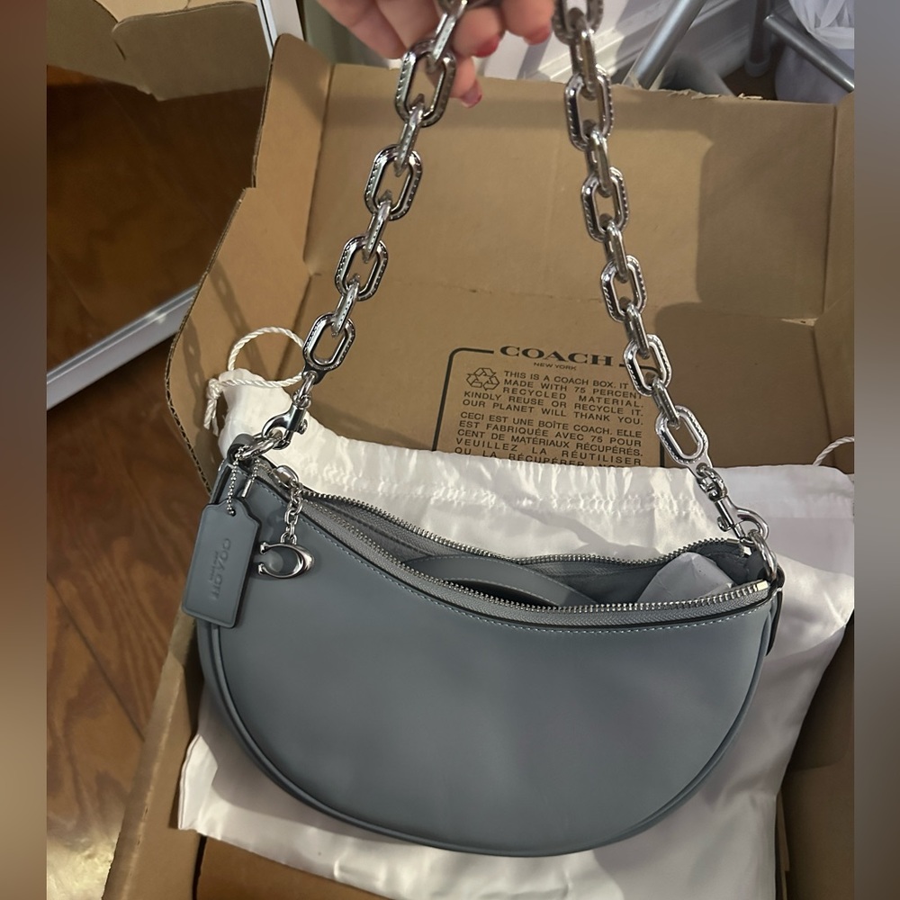 Coach Mira Bag Grey/Silver